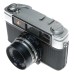 Yashica J 35mm Film Rangefinder Camera Yashinon 1:2.8 f=4.5cm Case
