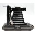 Agfa Speedex Compur Folding Rollfilm Camera Art Deco Solinar 1:4.5/10.5cm