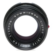 Leica Summicron 1:2/50 mm rare Leitz rigid prime lens boxed 11817
