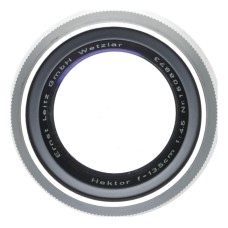 Hector f=13,5cm f4.5 Leitz M39 screw mount leica camera lens set