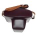 14504 Leitz burgundy Leather ever ready SL camera case MINT