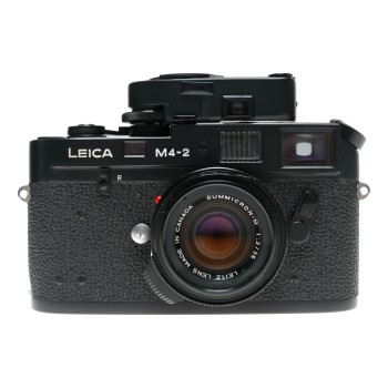 Leica M4-2 camera Summicron-M 1:2/35 Tiger paw bokeh king set