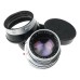Leica Summicron 2/50 mm DR coated camera lens caps hood set