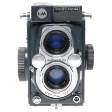 Yashica 44 LM Blue 4x4 TLR Film Camera Yashinon 3.5/60