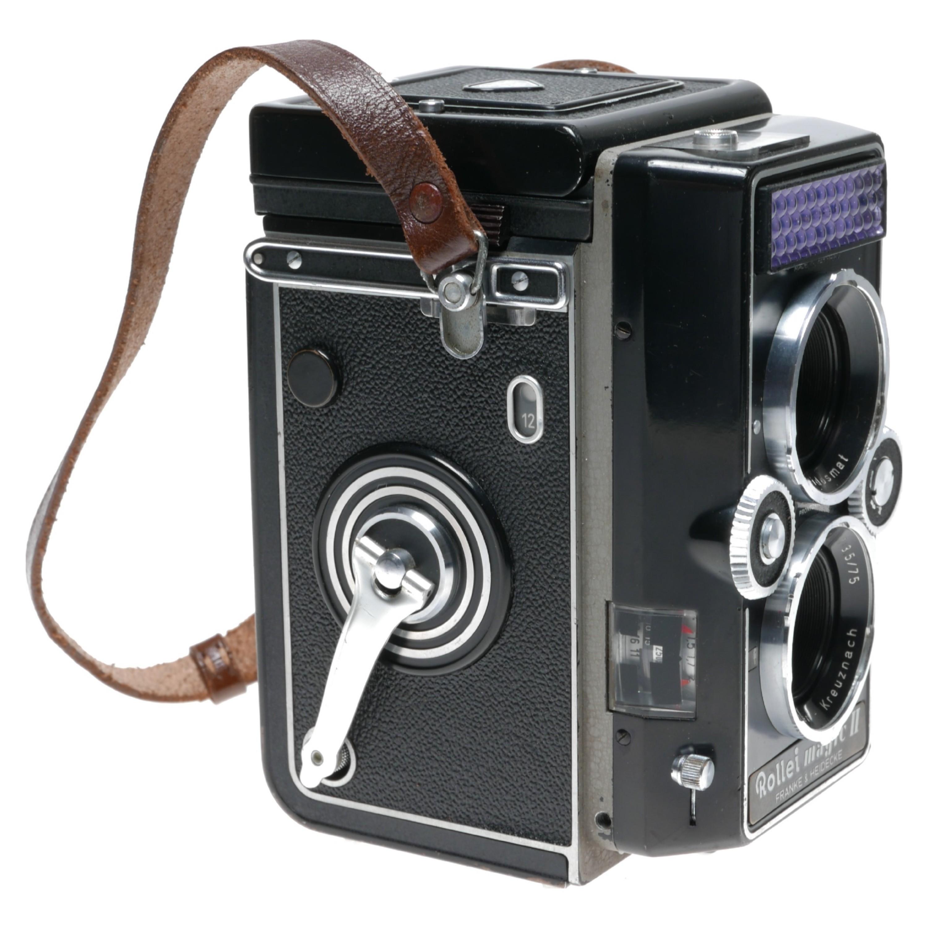 Rollei Magic II TLR 6x6 Film Camera Xenar 13.5/75 Lens Vintage Lens