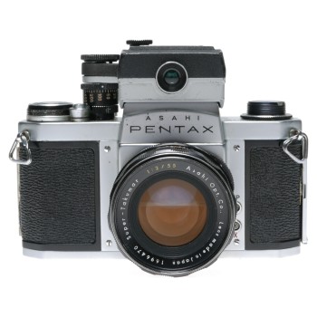 Asahi Pentax S1a Meter Finder SLR Camera Nr.551585 2/55 Lens