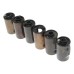Leitz Brass 35mm film spool Set 6x fits rangefinder film cameras 5