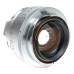 Leitz Summilux 1:1.4/35 mm Steel Rim Rare lens M2 camera cased set