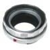 OUAGO Visoflex II system adapter for 90mm Elmar lens 16467N