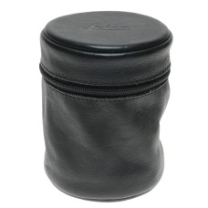 Leica Black napa leather original camera lens pouch