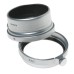FISON Leitz lens hood shade 90mm 50 mm lens with UV filter clean