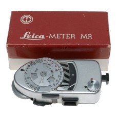 Leica Meter MR M2 M3 M4 chrome light exposure meter boxed