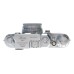 JUST SERVICED Leica IIIc with Elmar 2.8/50 mm Collapsible lens cap case manual
