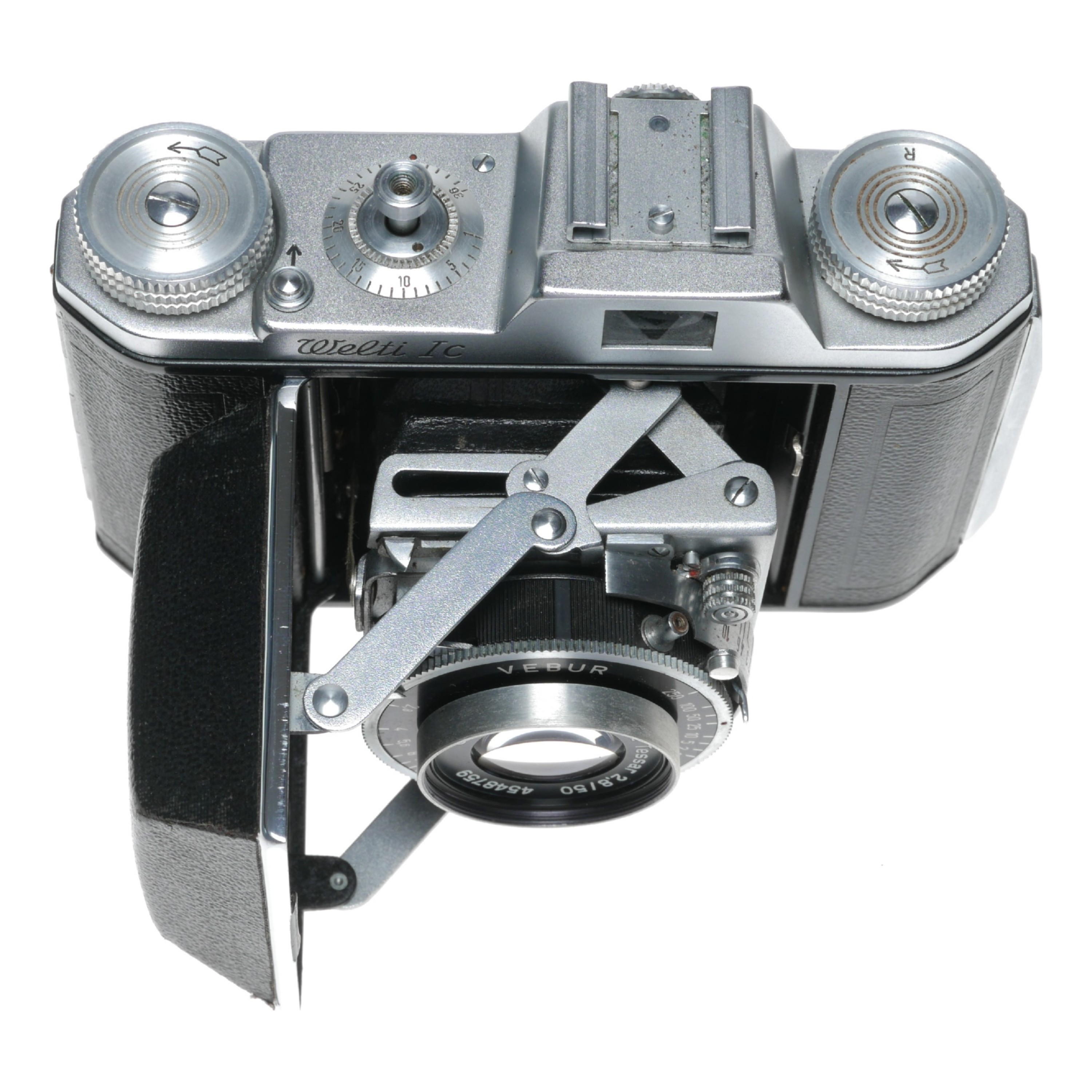 Welta Welti 1C 35mm Film Folding Viewfinder Camera Tessar 2.8/50