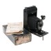 Kodak No.1 Pocket Autographic Rollfilm Folding Camera Art Deco in Box
