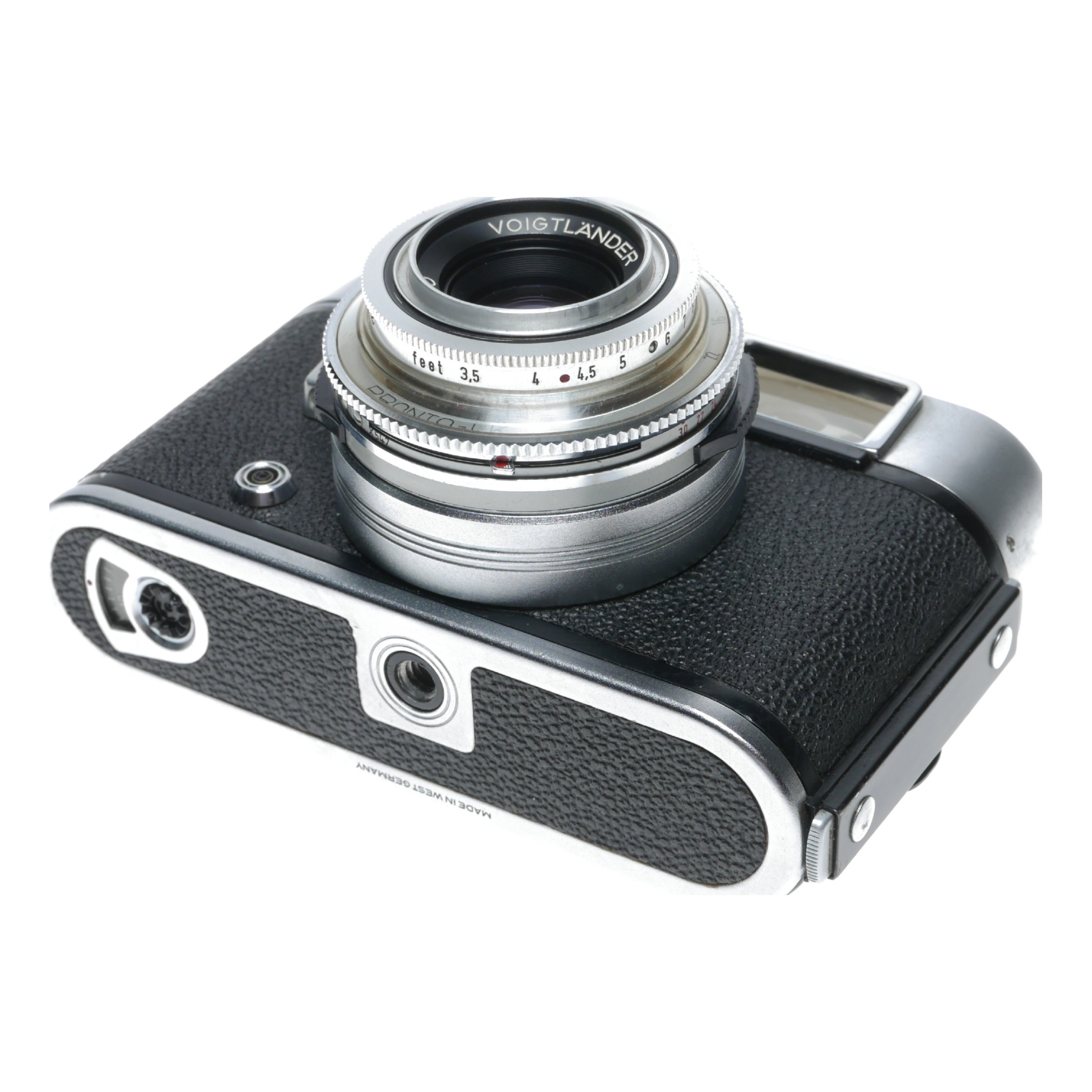 Voigtlander Vito CLR 35mm Film Rangefinder Camera Lanthar 2 8 50 