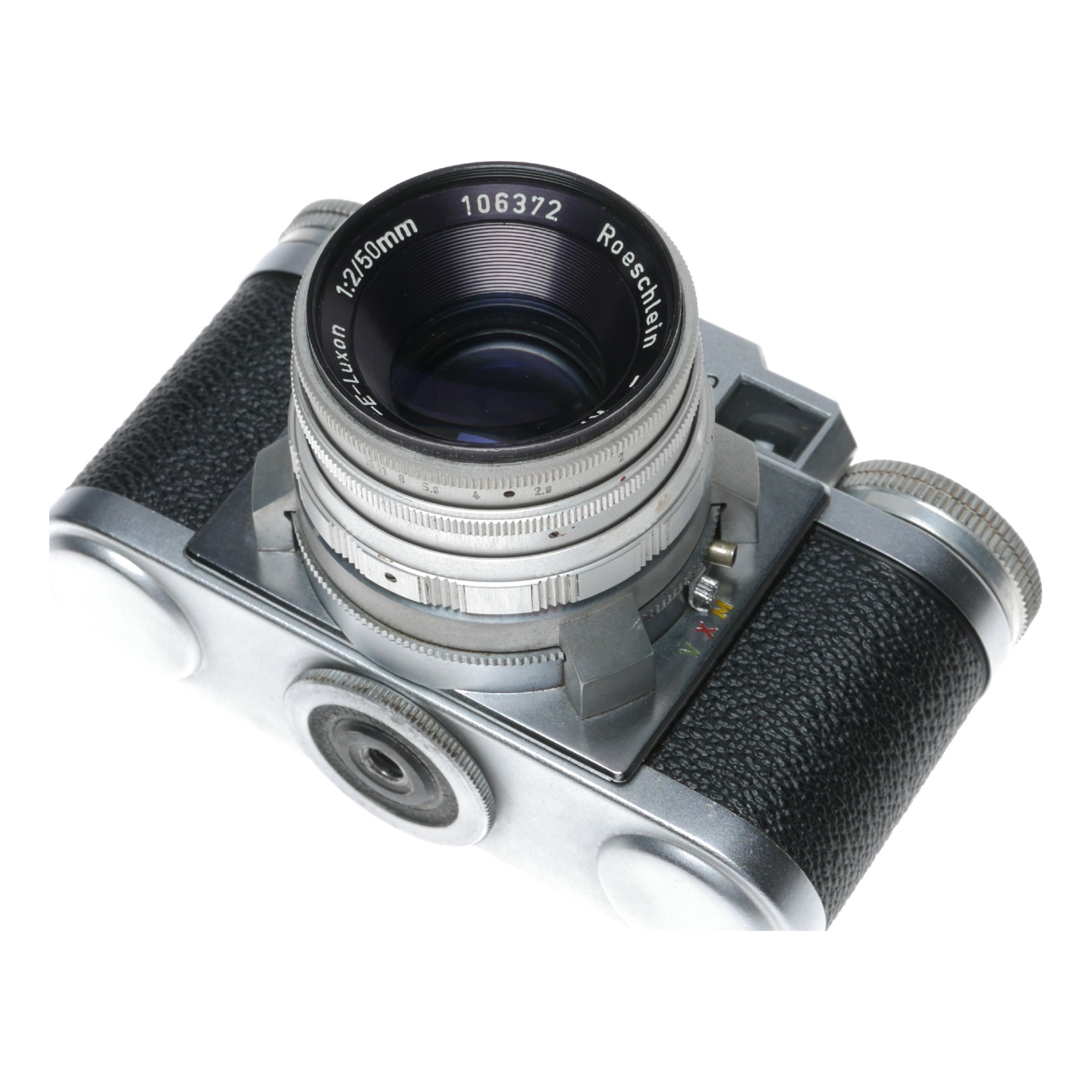 希少Roeschlein LUXON 50mm F2 プリモプラン型 ロシュライン・ルクソン