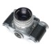 Braun Paxette II 35mm Film Camera Roeschlein Kreuznach E-Luxon 1:2/50mm