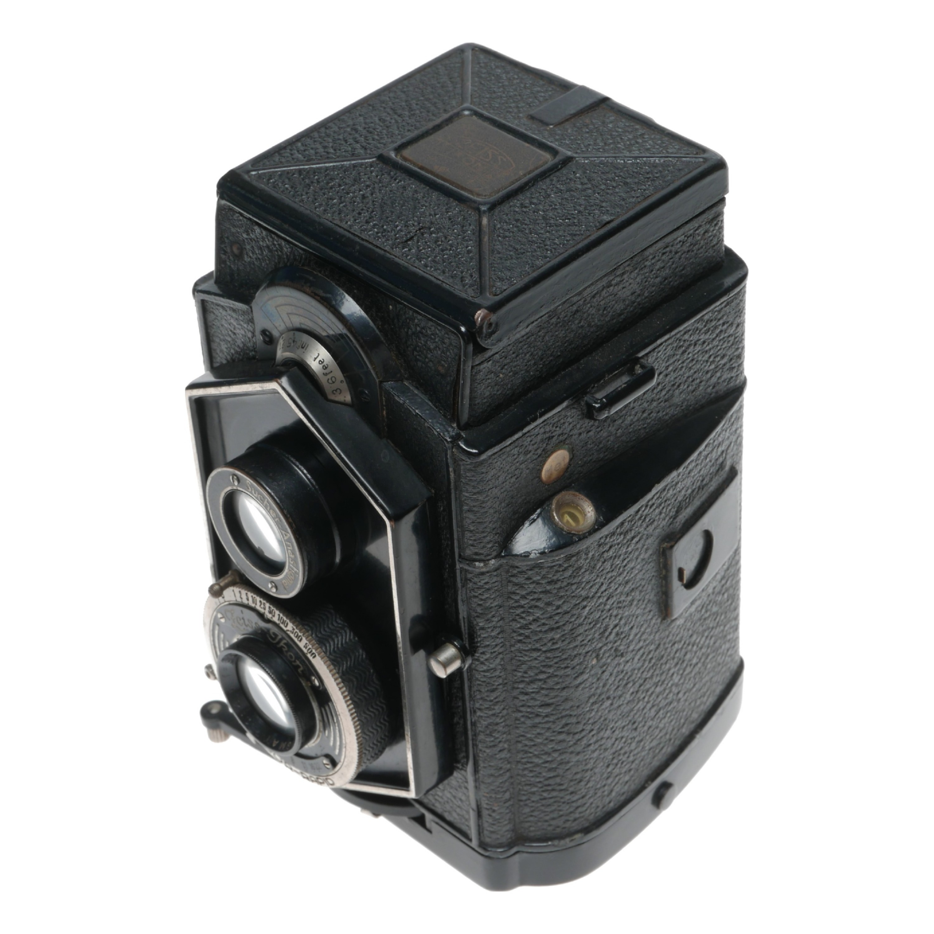 Zeiss Ikon Ikoflex 850/16 Coffee Can TLR Film Camera Art Deco