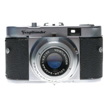 Voigtlander Vito B 35mm Film Camera Color-Skopar 2.8/50