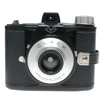 Agfa Clack Weekender 6x9 Film Camera Metal Body Early Model