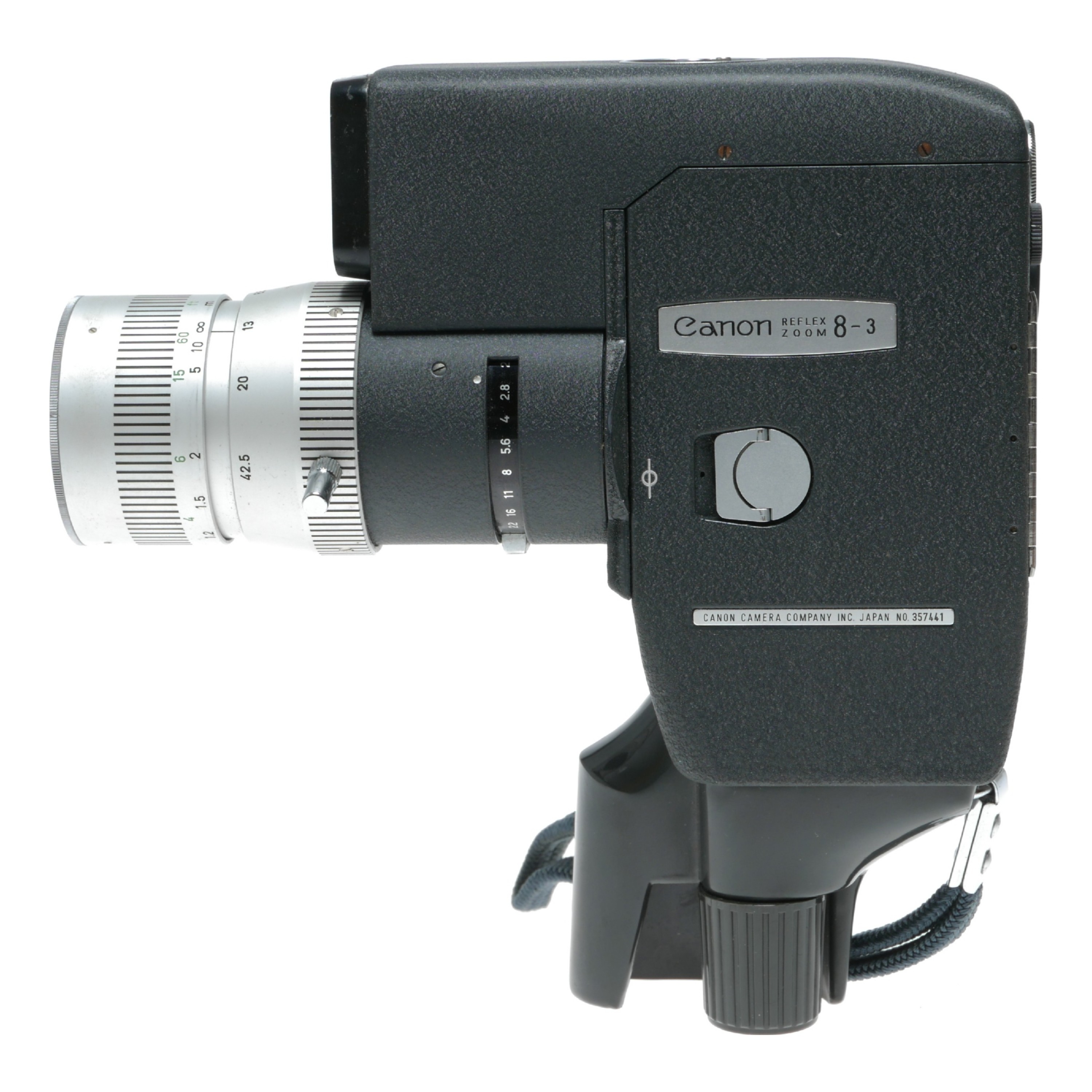 Canon Reflex Zoom 8-3 8mm Movie Camera C-8 1:1.4 8.5-42.5mm