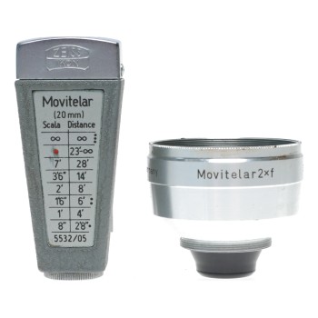 Zeiss Ikon Movitelar 2xf Lens Finder Movikon 8 Cine Camera Accessory