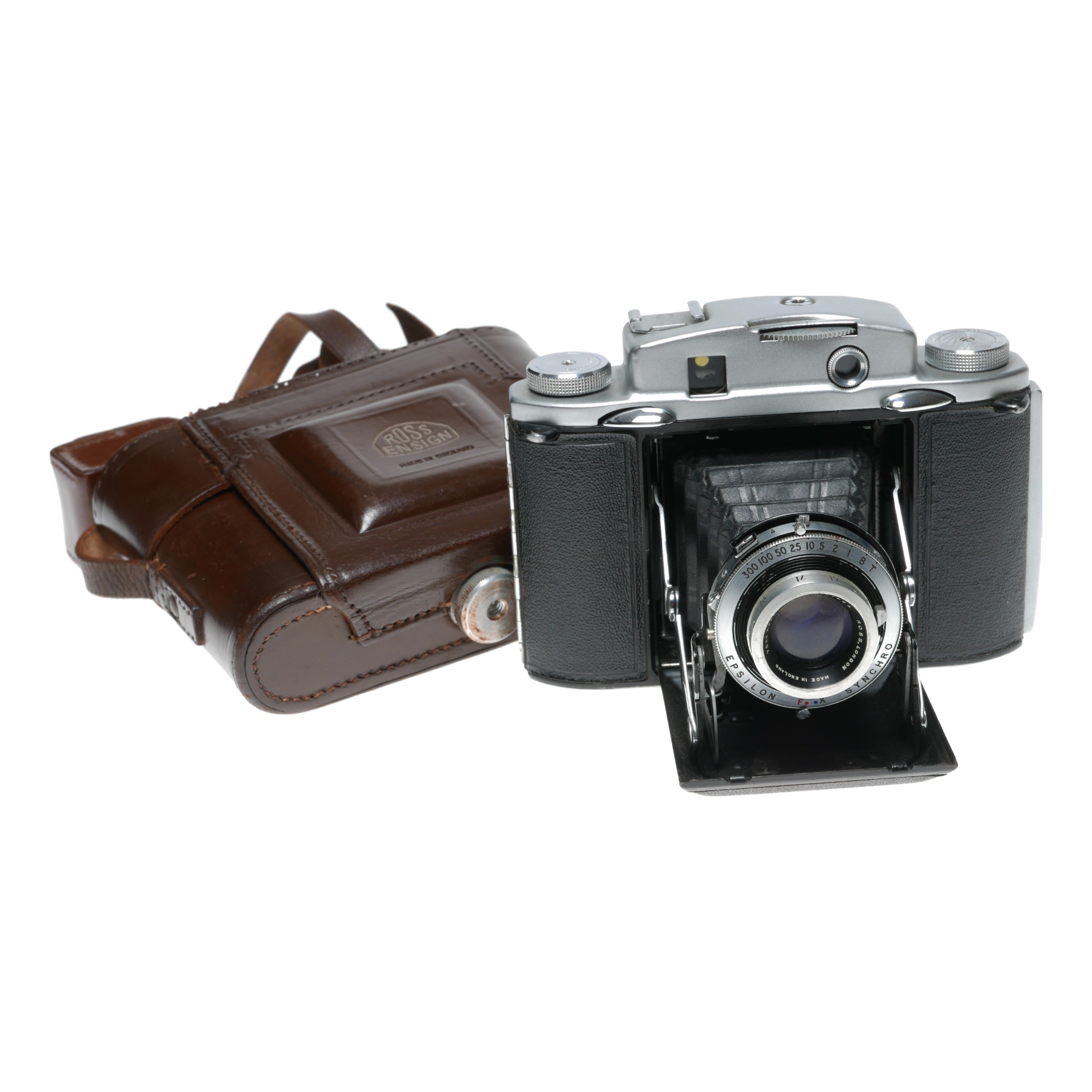 Ross Ensign Selfix 1220 Folding RF 6x6 Camera Xpres 3.5/75