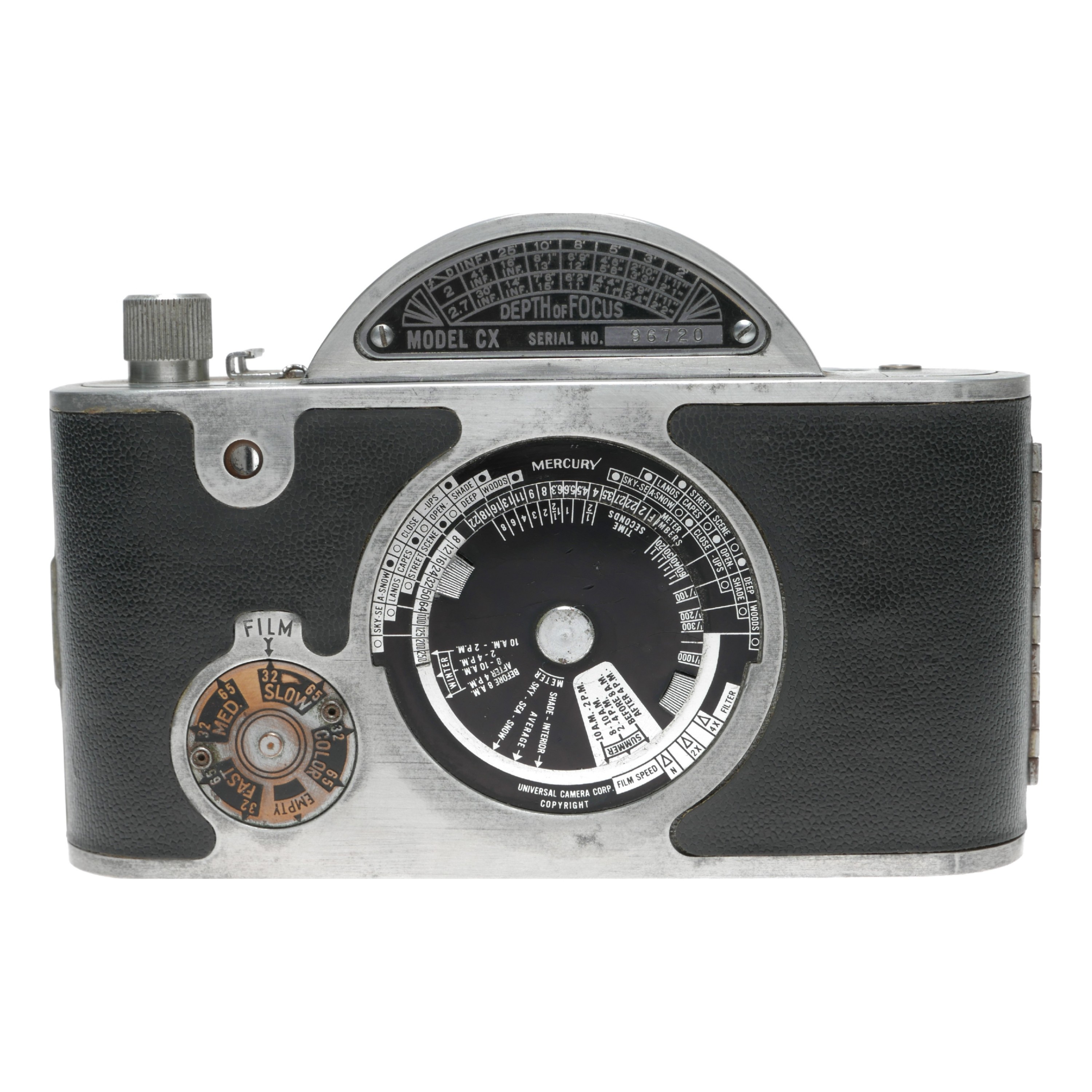 Mercury II Model CX 35mm Film Camera Tricor f2.7 F=35mm