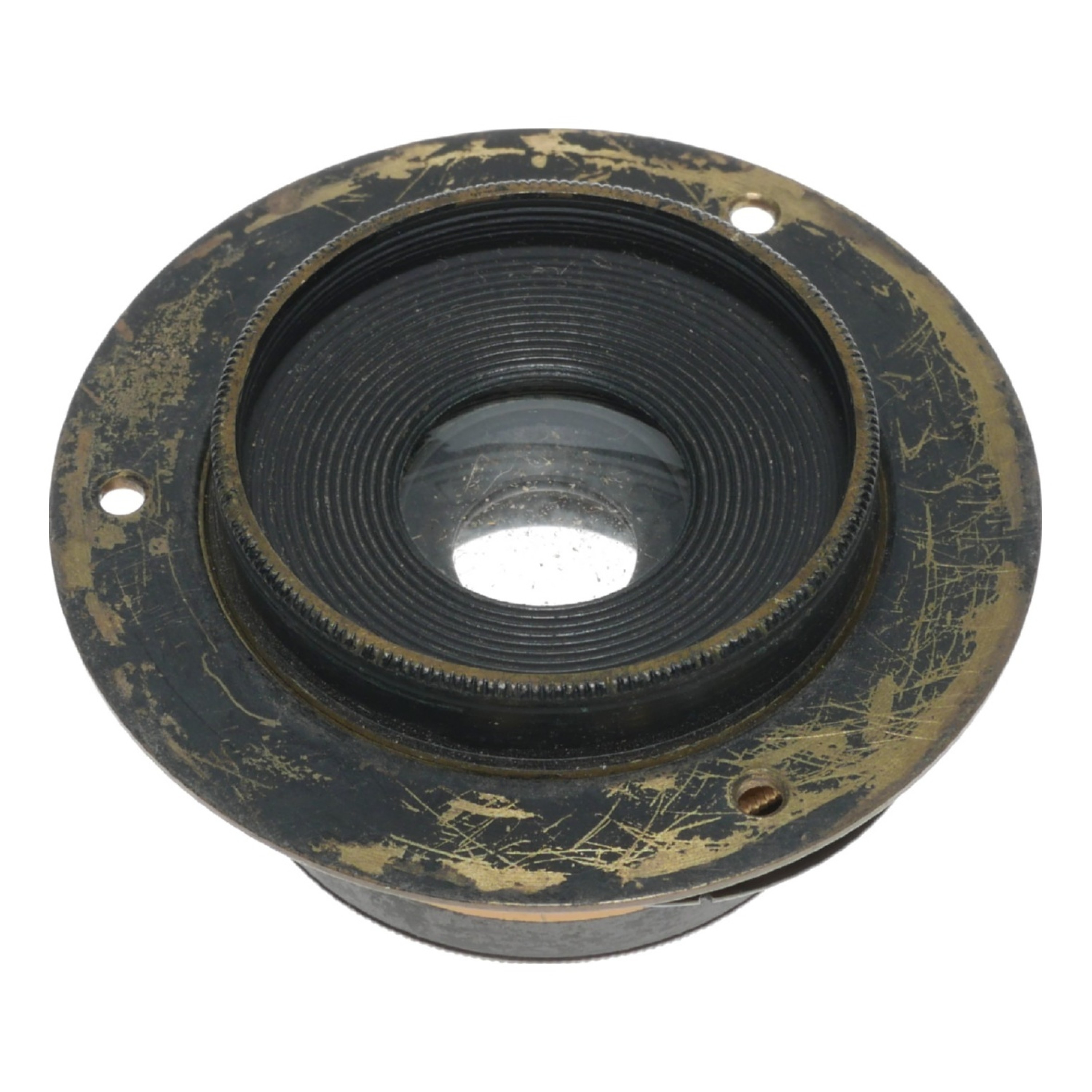 Ross London No.4 Symmetrical 6 In. Wide Angle Brass Camera Lens