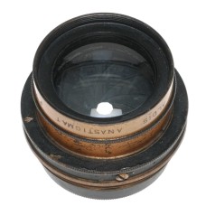 Aldis Anastigmat No.7 F7.7 Vintage Brass Plate Camera Lens