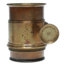 Vintage Brass Portrait Lens Medium Large Format Plate Camera