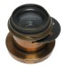 Perken Son Rayment Portable Symmetrical 7x5 Optimus Brass Lens