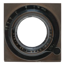 Carl Zeiss Jena Triotar 1:4.5 F=15cm Camera Brass Lens BIV3 Early
