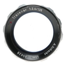 Schacht Travegar 1:3.5/135 Tele Photo Camera Lens