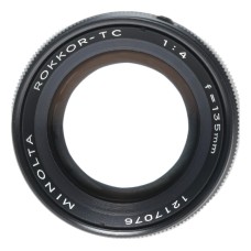Minolta Rokkor TC 1:4 f=135mm Telephoto Lens BM