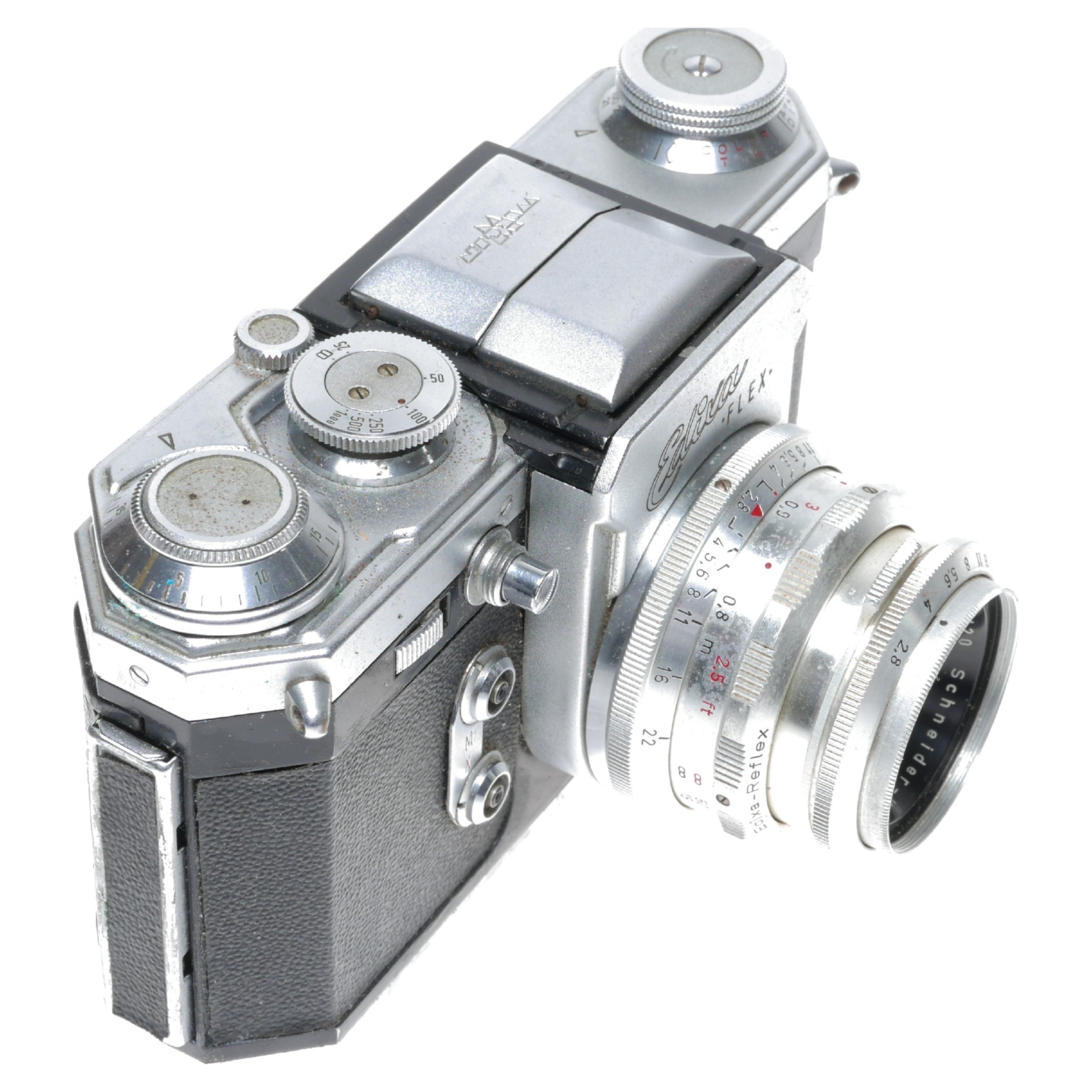 Wirgin EdixaFlex Waist level Finder 35mm SLR Camera Xenar 2.8/50