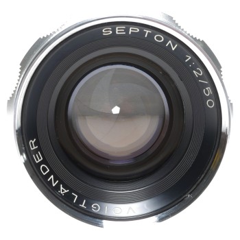 Voigtlander Septon 1:2/50 Bessamatic Ultramatic Camera Lens