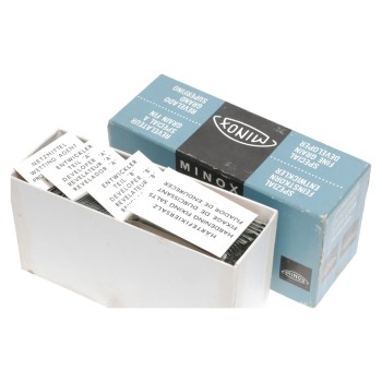 Minox Special Fine Grain Developer Subminiature Film Photography