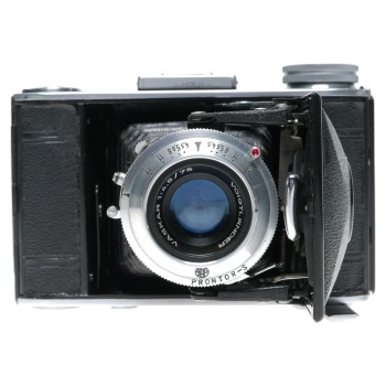 Voigtlander Baby Bessa 66 Folding Camera Vaskar 4.5/75mm Prontor-S