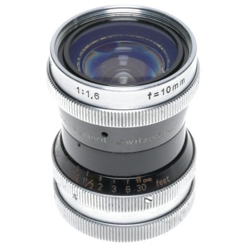 Bolex Switar H16 RX 1:1.6/10mm Camera Lens No.626302 Kern Paillard
