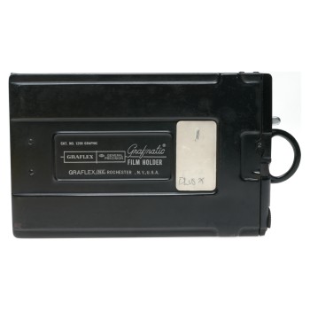 Graflex Grafmatic Press Camera Large Format Cut Sheet Film Back