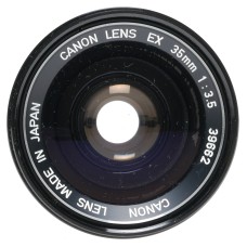 Canon EX Lens 35mm 1:3.5 Wide Angle for EXEE 35mm SLR Camera