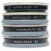 Hasselblad set of 4 Bay 50 camera lens filters HZ CB12 1,5 various