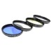Hasselblad set of 4 Bay 50 camera lens filters HZ CB12 1,5 various