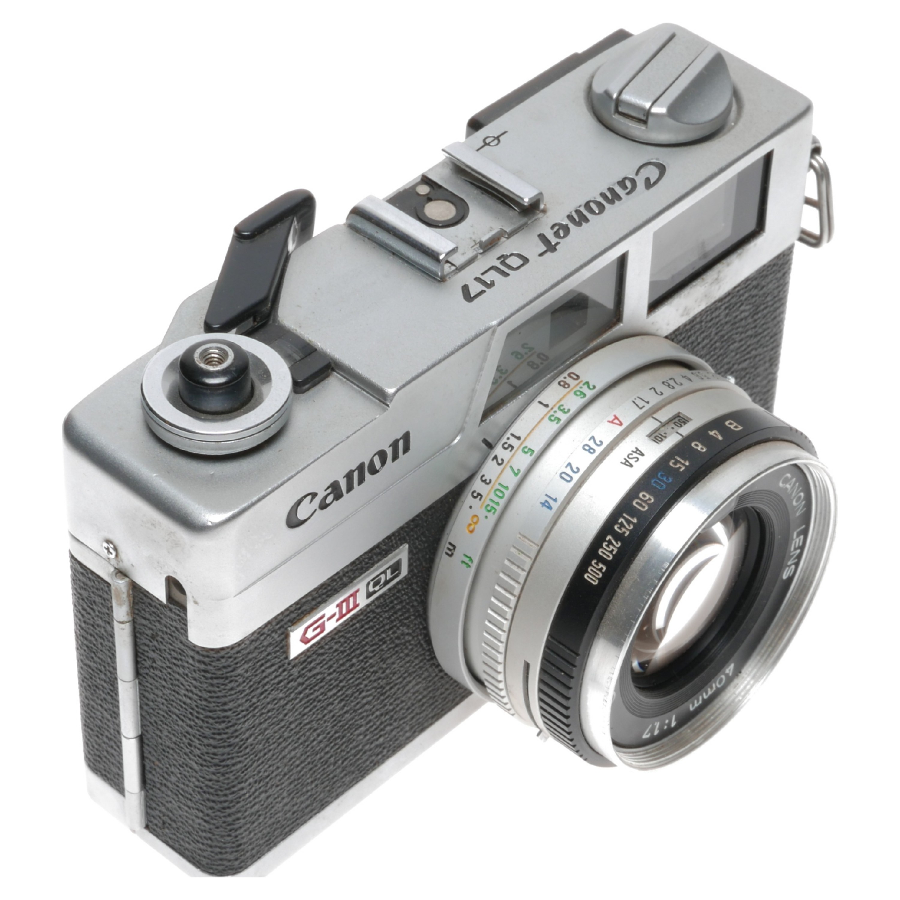 Canon Canonet G-III QL17 Point and Shoot Rangefinder Camera 1.7/40mm -  Vintage 1.7/40mm | vintagefilmcamerashop.com