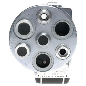 Kodak K100 16mm Turret Movie Camera Ektar 2/63mm 1.9/25mm Lenses