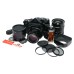 Asahi Pentax 6x7 SLR Film 67 Camera SMC Takumar 4.5/75 2.4/105 Lens