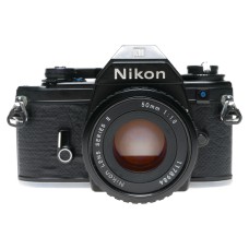 Nikon EM 35mm SLR Film Camera Series E Lens 1.8/50
