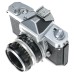 Nikkormat FTN 35mm SLR Film Camera Nikkor-H Auto 2/50 Lens